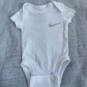 Nike White Infant Bodysuit